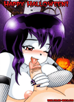 Halloween hentai drawing